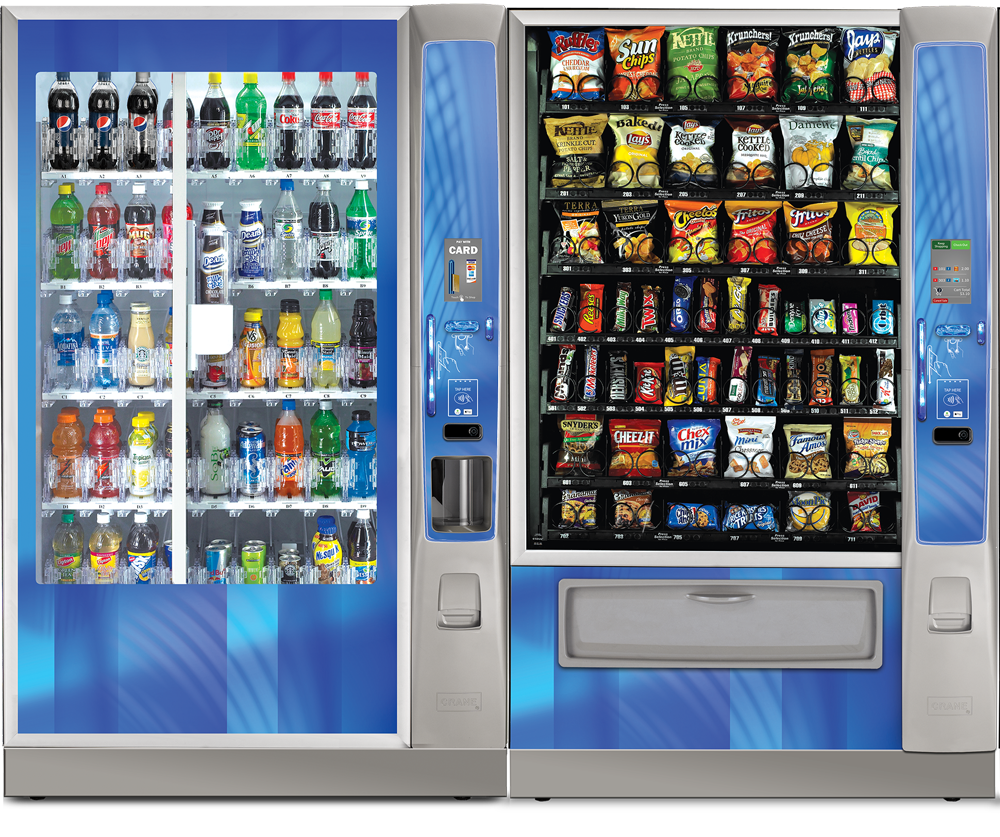 Snack and Cold Beverage Vending Machines